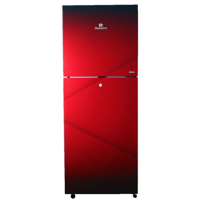 Picture of Dwl Ref 9169WB Avante Noir Pearl Red Double Door Refrigerator (11cft Small)