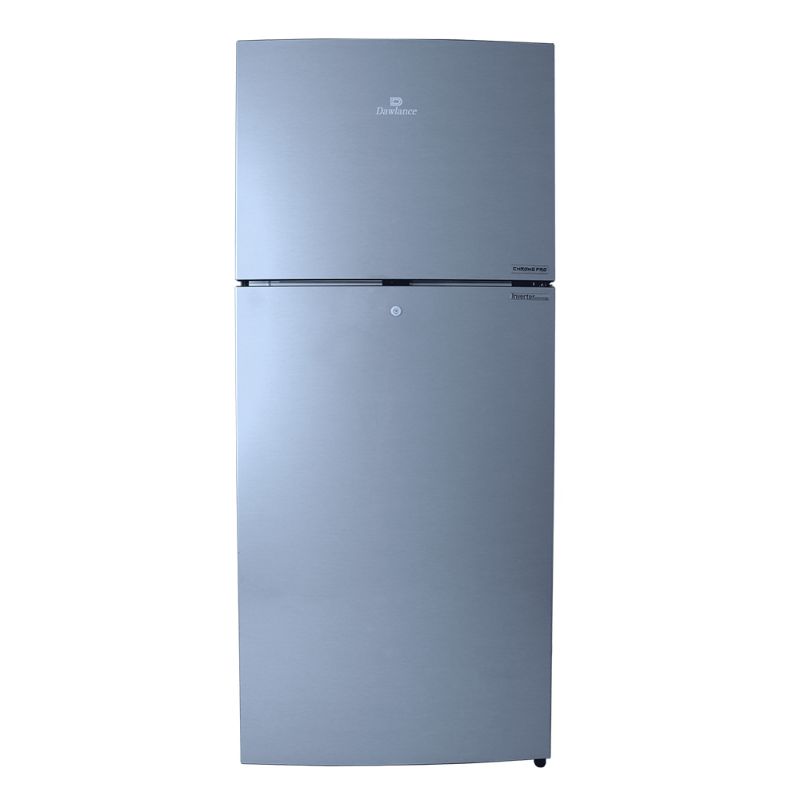 Picture of Dwl Ref 9178LF Chrome Pro Inverter Hairline Silver Double Door Refrigerator (14cft Medium)