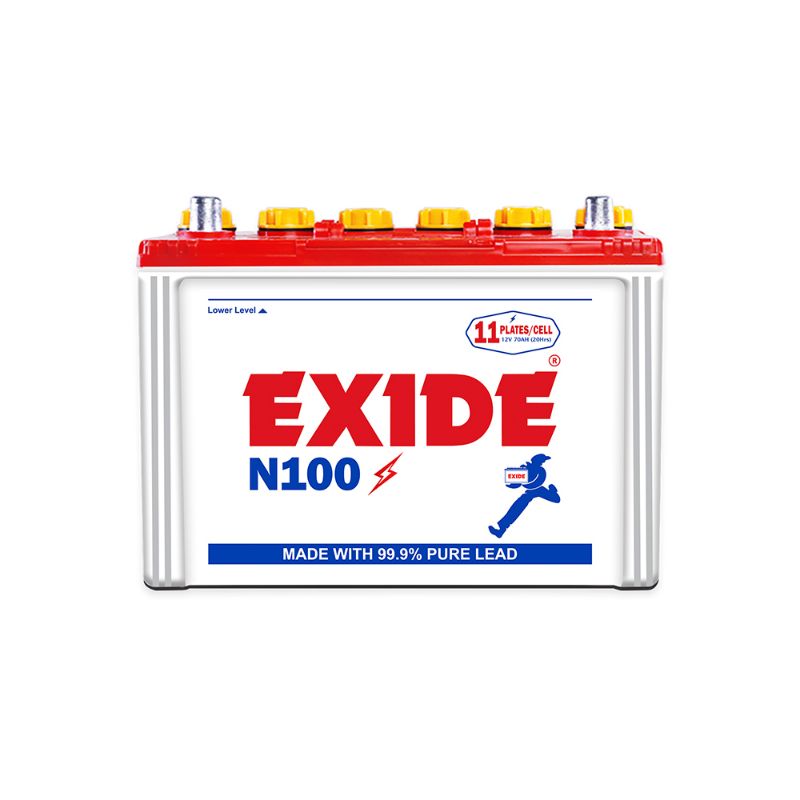 Picture of Exide Ups Battery N 100 - 75 AH - 11 Plates