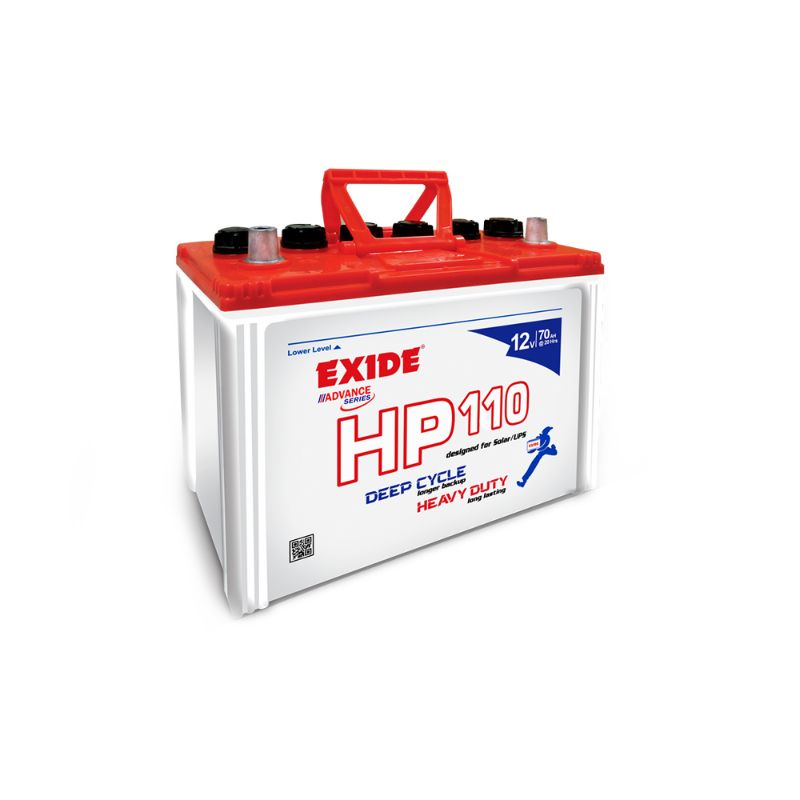 Picture of Exide Ups Battery HP 110 - 70 AH - 11 Plates